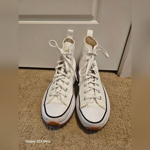 Converse Chuck Taylor Platforms Sz 10.5 White